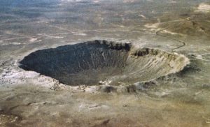 Barringer Crater Right Side Up